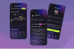 BullishTrade – UX/UI Redesign for a Finance App